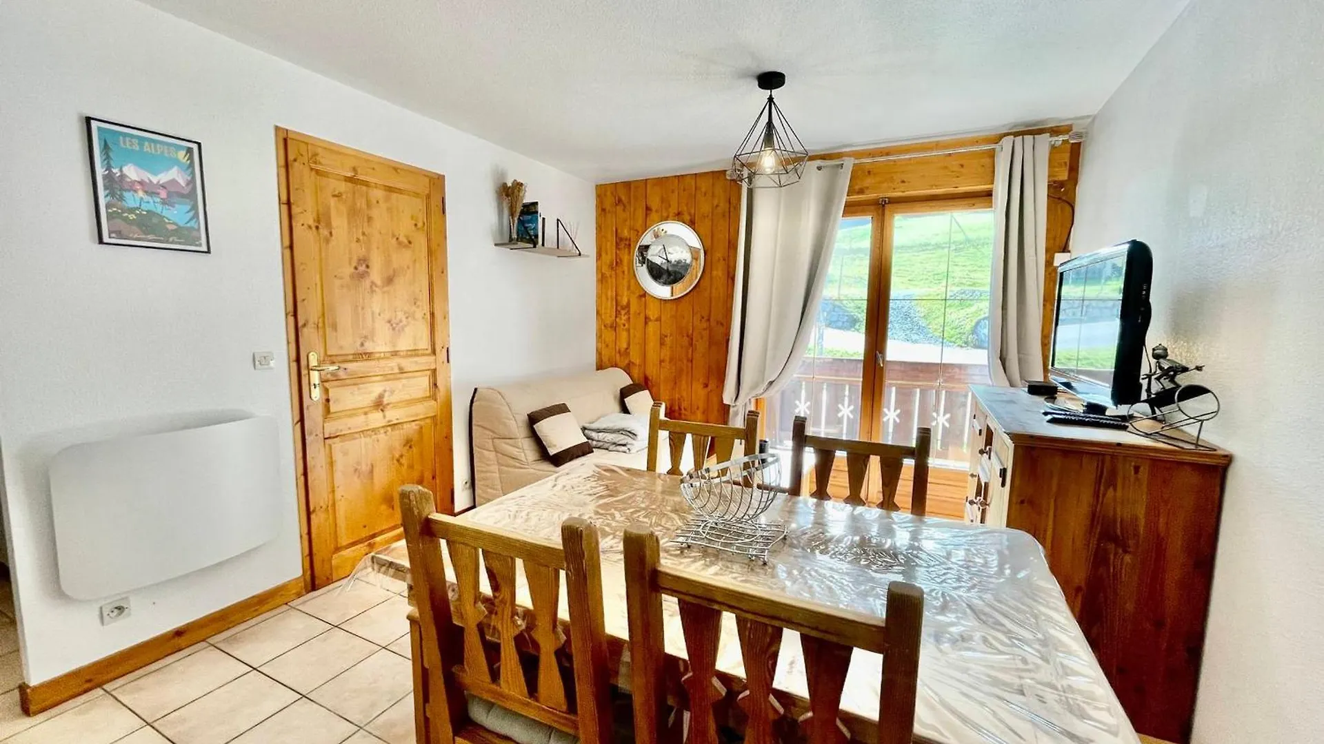 Appartement Charme Pieds Des Pistes Avec Terrasse Et Wifi Inclus - Fr-1-505-197 Notre-Dame-de-Bellecombe 0*,